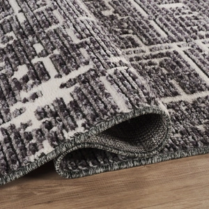  Kaşmir Halı 7/24 İskandinav Sten Antrasit 120x180 cm görseli 4