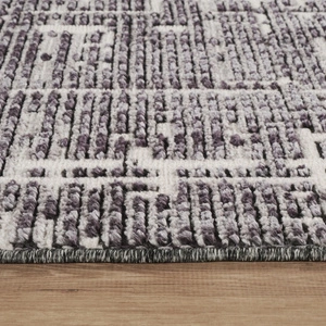  Kaşmir Halı 7/24 İskandinav Sten Antrasit 120x180 cm görseli 5