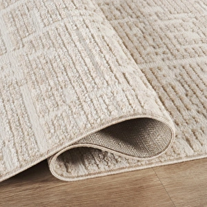 Kaşmir Halı 7/24 İskandinav Sten Bej 200x290 cm görseli 4