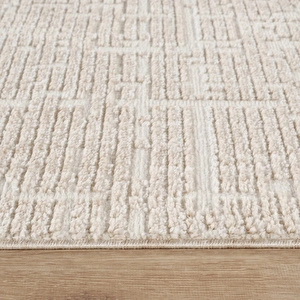 Kaşmir Halı 7/24 İskandinav Sten Bej 200x290 cm görseli 5