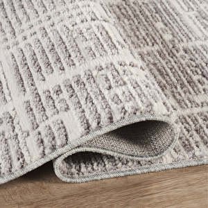 Kaşmir Halı 7/24 İskandinav Sten Gri 160x230 cm görseli 4