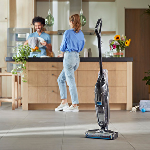 Bissell CrossWave C6 Cordless Pro Yüksek Vakumlu Kablosuz Dikey Süpürme ve Silme Makinesi  görseli 4