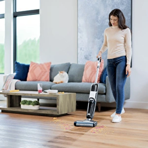 Bissell Crosswave HF3 Cordless Select Yüksek Vakumlu Kablosuz Sert Zemin Süpürme ve Silme Makinesi görseli 2