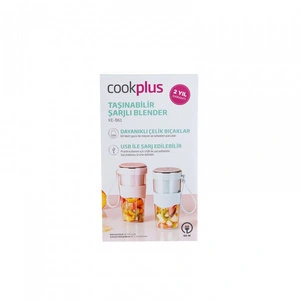 Cookplus Blue Taşınabilir Şarjlı Smoothie Blender görseli 18