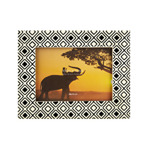 Karaca Home Black Geo Çerçeve 13x18 cm görseli 1