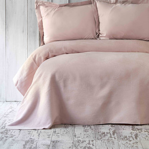Karaca Home Remas Bej Tek Kişilik Softline Battaniye