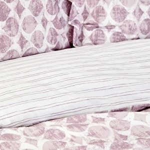 Karaca Home Adonita Violet Nevresim Pamuk Battaniye Set görseli 2