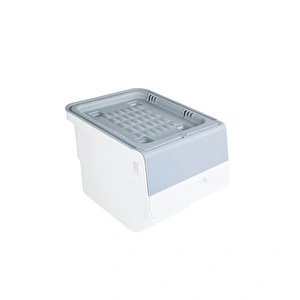 Sarah Anderson Organizer Gri-Beyaz Box 33 Lt görseli 4