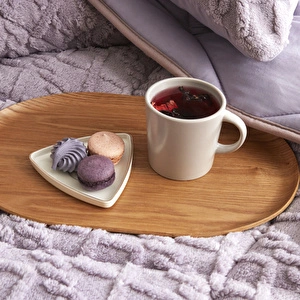 Sarah Anderson Softy Tek Kişilik Comfort Set Lila görseli 7