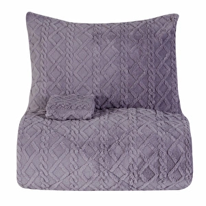 Sarah Anderson Softy Tek Kişilik Comfort Set Lila görseli 10