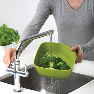 Joseph Joseph 40092 Square Colander - Beyaz Süzgeç görseli 2
