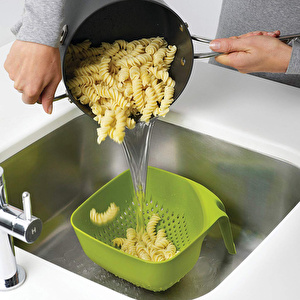 Joseph Joseph 40092 Square Colander - Beyaz Süzgeç görseli 3