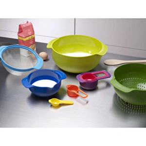 Joseph Joseph 40031 Nest Plus 9 Parça Multi Colour Hazırlama Seti görseli 1