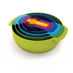 Joseph Joseph 40031 Nest Plus 9 Parça Multi Colour Hazırlama Seti görseli 6