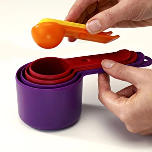 Joseph Joseph 40019 Nest Measure Multicolour Ölçü Set görseli 3