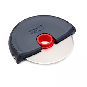 Joseph Joseph Disc Easy-Clean Pizza Diski - Gri/Kırmızı görseli 3