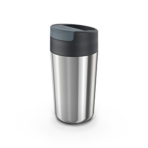 Joseph Joseph Sipp Çelik Travel Termos Büyük 454 Ml Gri görseli 1
