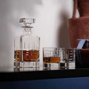 Da Vinci Labyrinth 2'li Viski Bardağı 290 ml görseli 2