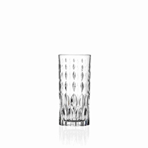 RCR Marilyn Yüksek Kalite Cam 6'lı Meşrubat Bardağı Seti 350 ml görseli 3