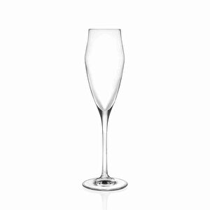 RCR Ego Yüksek Kalite Cam 6'lı Flüt Kadeh Seti 180 ml görseli 1