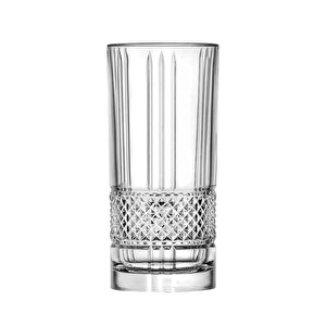 RCR Brillante Yüksek Kalite Cam 6'lı Meşrubat Bardağı Seti 370 ml görseli 4