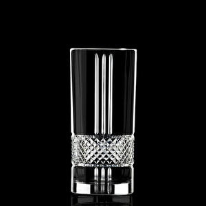 RCR Brillante Yüksek Kalite Cam 6'lı Meşrubat Bardağı Seti 370 ml görseli 2