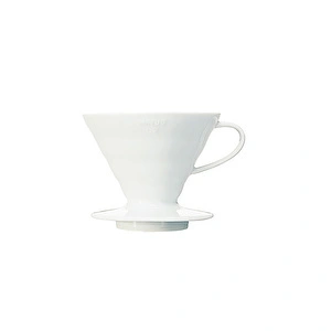 Hario Dripper V60 02 Ceramic Beyaz görseli 10