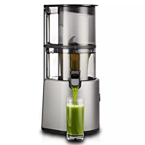 Hurom H 300E DBE Slow Juicer Metalik Gri görseli 5