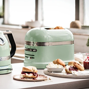 Kitchenaid 2 Dilim Ekmek Kızartma Makinesi Pistachio 5KMT2204EPT görseli 1