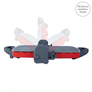 Homend Toastbuster 1331h Kırmızı Tost Makinesi görseli 6