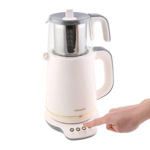 Homend Gold 4'lü Elektrikli Çeyiz Seti Tost, Kahve, Çay Makinesi ve Blender Seti Krem görseli 20