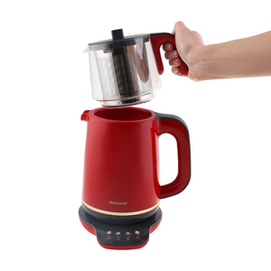 Homend Gold 4'lü Elektrikli Çeyiz Seti Tost, Kahve, Çay Makinesi ve Blender Seti Kırmızı görseli 20