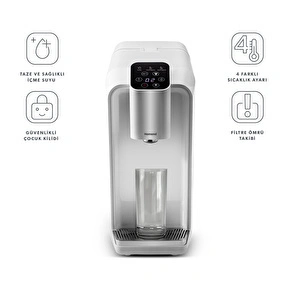 Homend Himalaya 9007H 4 Farklı Derecede Su Veren Akıllı Kettle Özellikli Su Arıtıcı görseli 2
