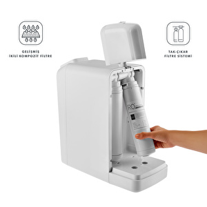 Homend Himalaya 9007H 4 Farklı Derecede Su Veren Akıllı Kettle Özellikli Su Arıtıcı görseli 6