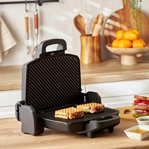 Homend Toastbuster 1337H 4 Ekmekli Tost Makinesi Siyah görseli 5