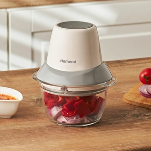 Homend Robochop 2108H Doğrayıcı Krem Gri görseli 3