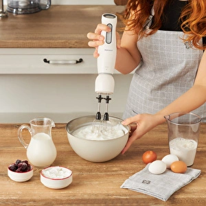 Homend Functionall 2807H Mutfak Robotu Krem Gri görseli 4