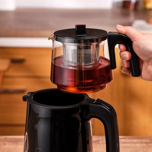 Homend Royaltea 1744H Çay Makinesi Siyah görseli 3
