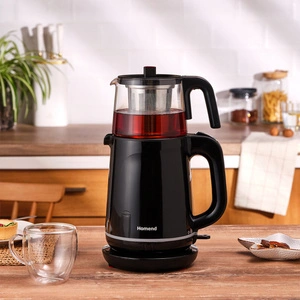 Homend Royaltea 1744H Çay Makinesi Siyah görseli 6