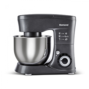 Homend Profashion 3043H Antrasit Stand Mikser Mutfak Şefi 1000W görseli 1