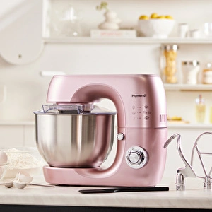 Homend Profashion 3082H Stand Mikser Dusty Rose görseli 2