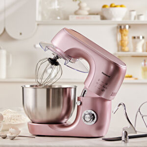 Homend Profashion 3082H Stand Mikser Dusty Rose görseli 1
