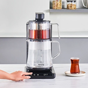Homend Smart Royaltea Plus 2 in 1 Otomatik Çay ve Türk Kahve Makinesi wifi görseli 7