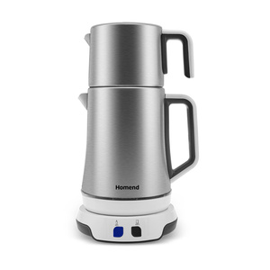 Homend Royaltea Elegant 1775H Konuşan Çay Makinesi Inox Beyaz görseli 1