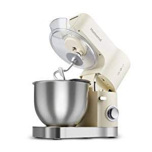 Homend Artfood 3025h Hamur Yoğurma Makinesi Krem 1200W 5,5L görseli 6