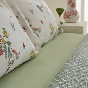 Karaca Home Dina %100 Pamuk Çift Kişilik Nevresim Takımı Multicolor görseli 5