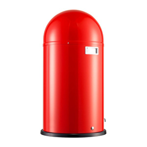 Wesco Kickboy 40 L Çöp Kutusu Kırmızı görseli 2