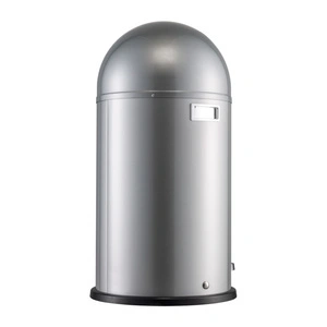 Wesco Kickboy 40 L Çöp Kutusu Gümüş görseli 3