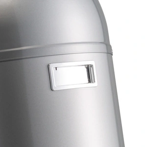 Wesco Kickboy 40 L Çöp Kutusu Gümüş görseli 6