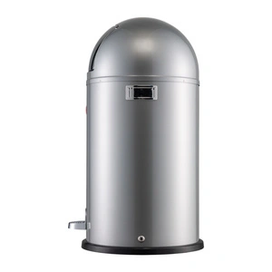 Wesco Kickboy 40 L Çöp Kutusu Gümüş görseli 2